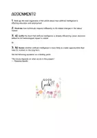 Vorschau - Test - 2 Klausurvorschläge mit EWH zu AI, new technologies, digital age, mock exam, Abitur Englisch, mündliche Prüfung - Seite 1