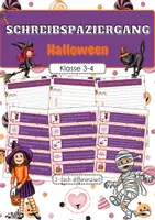 Vorschau - Arbeitsblätter - Schreibspaziergang - Halloween (Klasse 3-4) - Deckblatt