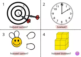 Voorbeeld - Loopspel verhaalsommen groep 3 - Pagina 1