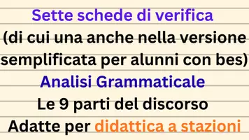anteprima - Esercizi - Verifica grammatica - Pagina 1