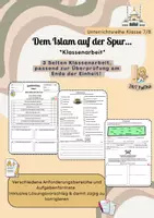 Vorschau - Arbeitsblätter - Dem Islam auf der Spur: Materialpaket (Unterrichtsreihe Klasse 7 / 8) - Seite 1