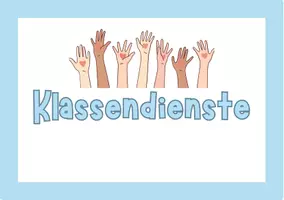 Vorschau - Fördermaterial/Inklusion - Klassendienste Grundschule | 67 Visualisierungskarten | Classroom Management - Seite 1