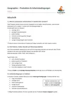 Vorschau - Unterrichtsreihen - Erdkunde – Produktion & Arbeitsbedingungen – Modul – Klasse 6 - Seite 1
