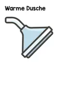 Vorschau - Bildkarten - WARME DUSCHE | Legematerial - Seite 1