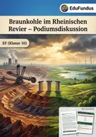 Vorschau - Unterrichtsreihen - Braunkohle-Ausstieg 2030 XXL: Komplette Podiumsdiskussion (Garzweiler, Lützerath & Rhein-Pipeline) – Aktueller Stand 2026 - Deckblatt
