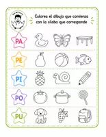 Vista previa - Refuerzo / NEE / Materiales de apoyo - Actividades consonantes P L M S Ed - página 2