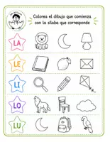 Vista previa - Refuerzo / NEE / Materiales de apoyo - Actividades consonantes P L M S Ed - página 3