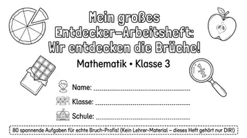 Vorschau - Arbeitsblätter - Brüche entdecken - Arbeitsheft Klasse 3 - Seite 1
