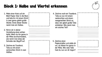 Vorschau - Arbeitsblätter - Brüche entdecken - Arbeitsheft Klasse 3 - Seite 3