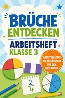 Vorschau - Arbeitsblätter - Brüche entdecken - Arbeitsheft Klasse 3 - Deckblatt