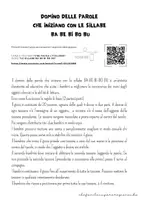 anteprima - Giochi - LE SILLABE – 12 DOMINO – ARRICCHIMENTO DEL VOCABOLARIO – LETTURA - Pagina 2