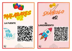 Vista previa - Tarjetas / Manipulativos - CAST ProgresióN malabares Y diÁbolo - página 2