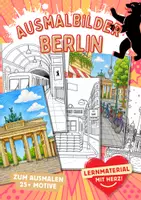 Vorschau - Arbeitsblätter - Ausmalbilder Deutschland - Deckblatt