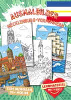 Vorschau - Arbeitsblätter - Mecklenburg-Vorpommern Ausmalbilder - Deckblatt