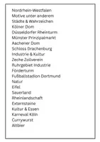 Vorschau - Mal- und Bastelvorlagen - Nordrhein-Westfalen Ausmalbilder NRW - Seite 2