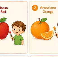 anteprima - Opere didattiche / Libri di testo - i colori del bambino/ the baby's colors. - Pagina 2