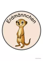 Vorschau - Poster - Erdmännchenklasse - Wand- und Türdeko | Klassenraumdekoration (Klassentier) - Seite 2