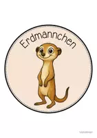 Vorschau - Poster - Erdmännchenklasse - Wand- und Türdeko | Klassenraumdekoration (Klassentier) - Seite 3