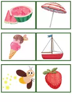Vorschau - Stationenlernen - Lese-Rätsel Sommer - Lesen üben / Klasse 1 und 2 - Seite 3