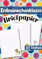 Vorschau - Arbeitsblätter - Erdmännchenklasse - Briefpapier (Klassentier) - Deckblatt