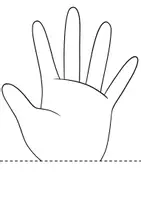 Vorschau - Mal- und Bastelvorlagen - Abschied XXL Winkehand - Basteln Grundschule / Kita Verabschiedung - Seite 2