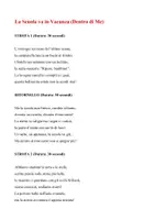anteprima - Schede informative - La Scuola va in Vacanza (Kit Didattico) - Pagina 1