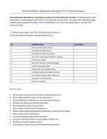 Vorschau - Arbeitsblätter - Arbeitsblatt: Redewendungen für einen Kommentar (mit Lösung) - Seite 1