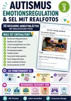 Vorschau - Arbeitsblätter - Autismus Emotionsregulation Realfotos Teil 3 - Deckblatt