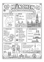 Vorschau - Arbeitsblätter - 16 Bundesländer – 16 Hauptstädte: malen, lesen und rätseln - Seite 3