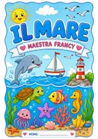 anteprima - Materiale di supporto/inclusione - GEOGRAFIA 3 IL MARE - Pagina di copertina
