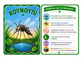 Προεπισκόπηση - Flashcards - 🪲 ΜΑΘΑΙΝΩ ΤΑ ΕΝΤΟΜΑ – Κάρτες Διπλής Όψης με Εικόνες & Πληροφορίες για Νηπιαγωγείο & Α Δημοτικού - Σελίδα 3