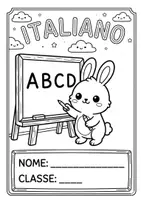 anteprima - Materiale di supporto/inclusione - Copertine per quaderni Classe prima - Pagina 1