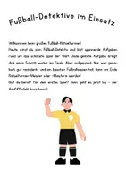 Vorschau - Arbeitsblätter - Rätselspaß zur Fußball-WM / Klasse 2 bis 4 - Seite 1