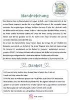 Vorschau - Arbeitsblätter - Wort des Tages (Klasse 1 differenziert) - Seite 1