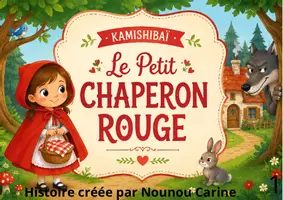 Aperçu - Cartes / Images - Le chaperon rouge Histoire Kamishibaï - Page de couverture