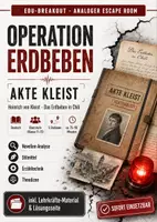 Vorschau - Stundenentwürfe - Analoger Escape Room Deutsch Oberstufe: Das Erdbeben in Chili – Kleist, Novellenanalyse & Theodizee - Deckblatt