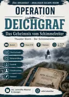 Vorschau - Stundenentwürfe - Analoger Escape Room Der Schimmelreiter – Novellenanalyse zu Theodor Storm für Klasse 9/10 - Deckblatt