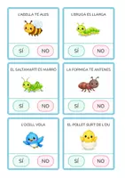 Vista previa - Juegos / Gamificación - Comprensió lectora - SI o NO - lletra de pal - página 2