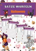 Vorschau - Arbeitsblätter - Sätze würfeln - Halloween (Klasse 1-2) - Deckblatt