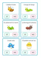 Vista previa - Juegos / Gamificación - Comprensió lectora - SI o NO - lletra d'impremta - página 2