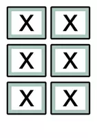 Vorschau - Stationenlernen - Rechnen mit Variablen (Variablen-Kärtchen) - Seite 1