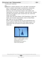 Vorschau - Mal- und Bastelvorlagen - Stimmen der Fabelwesen - Seite 2