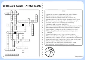 Vorschau - Arbeitsblätter - Summer break: 2x Kreuzworträtsel (Crossword puzzle) – Englisch ab Klasse 5 - Seite 3
