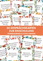 Vorschau - Fördermaterial/Inklusion - Gesprächskarten zur Einschulung – Kennenlernen & Schulanfang – Gesprächsimpulse für die 1. Klasse - Deckblatt