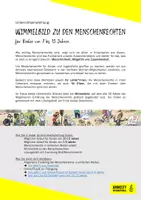Vorschau - Poster - Wimmelbild zu den Menschenrechten - 2 Unterrichtsentwürfe - Deckblatt