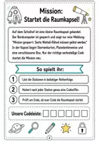 Vorschau - Arbeitsblätter - Escape Room Physik Klasse 5-6: Sonnensystem - Seite 2