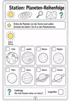 Vorschau - Arbeitsblätter - Escape Room Physik Klasse 5-6: Sonnensystem - Seite 3