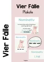 Vorschau - Poster - VIER FÄLLE - Poster / Aushang - Deckblatt