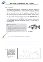 Vorschau - Arbeitsblätter - Fischerei in der Nord- und Ostsee - Seite 1