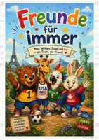 Vorschau - Mal- und Bastelvorlagen - KOSETNLOS: Bilderbuch „Freunde“ mit Max & seinen Freunden | Sozialkompetenz & Freundschaft | Klasse 1–4 - Seite 1